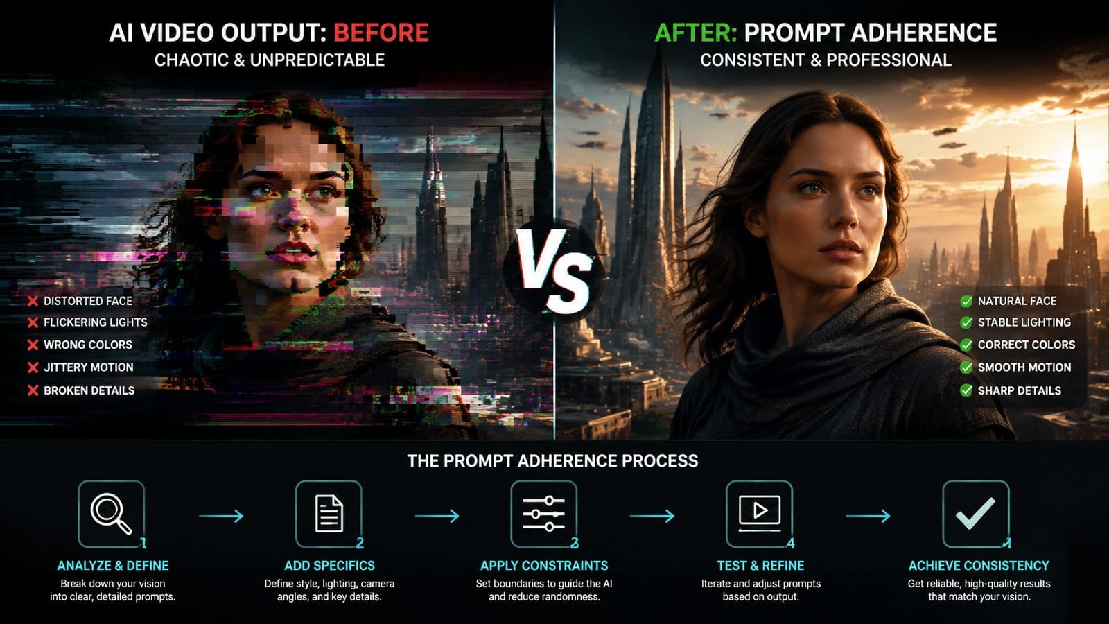 ai video prompt adherence guide workflow