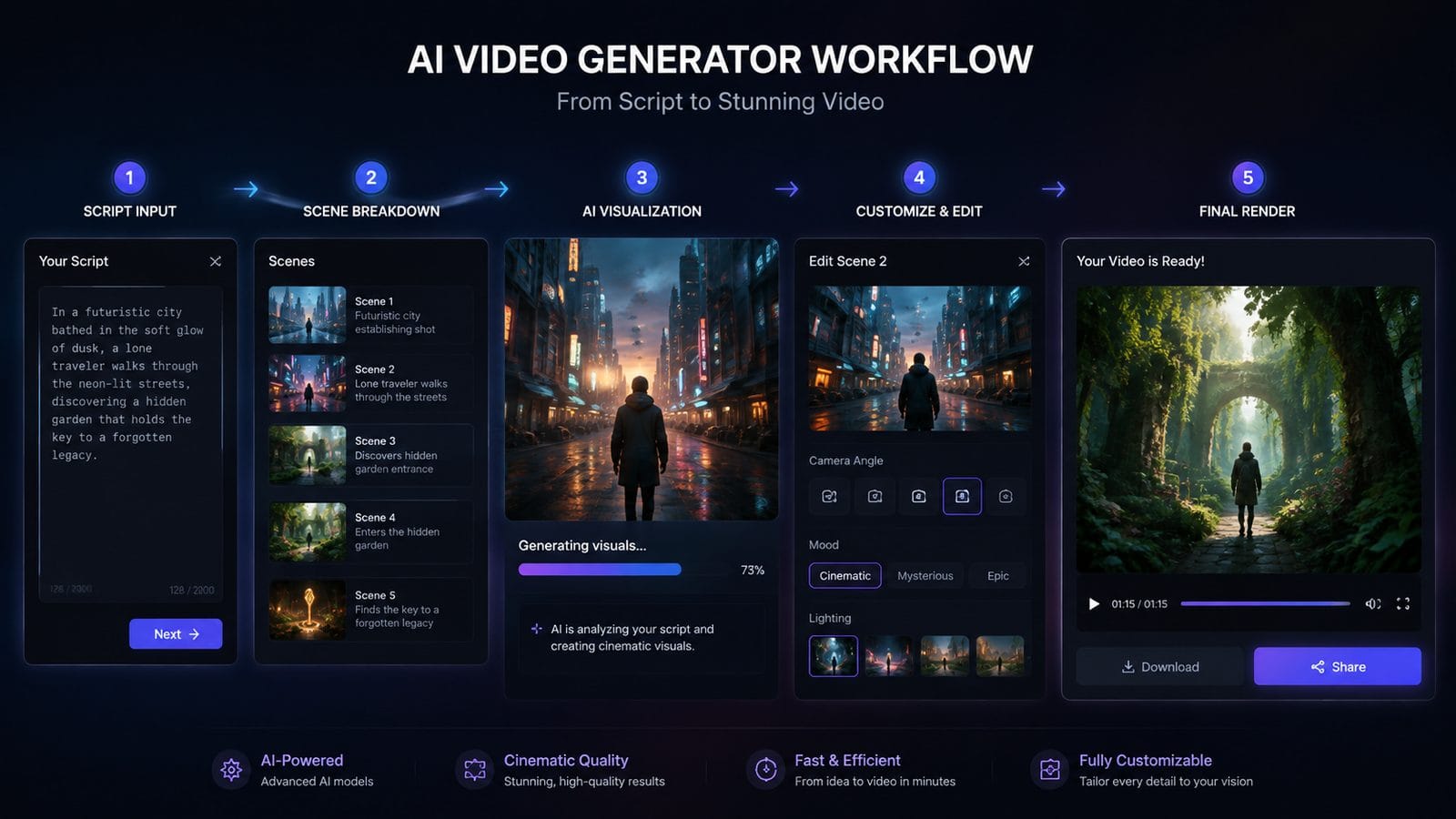 best ai video generator for small business workflow