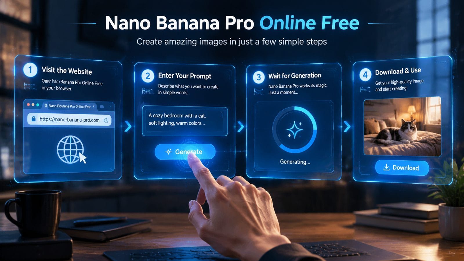 nano banana pro online free workflow