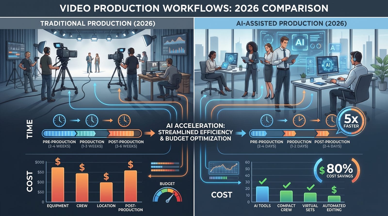 future of ai video content creation workflow