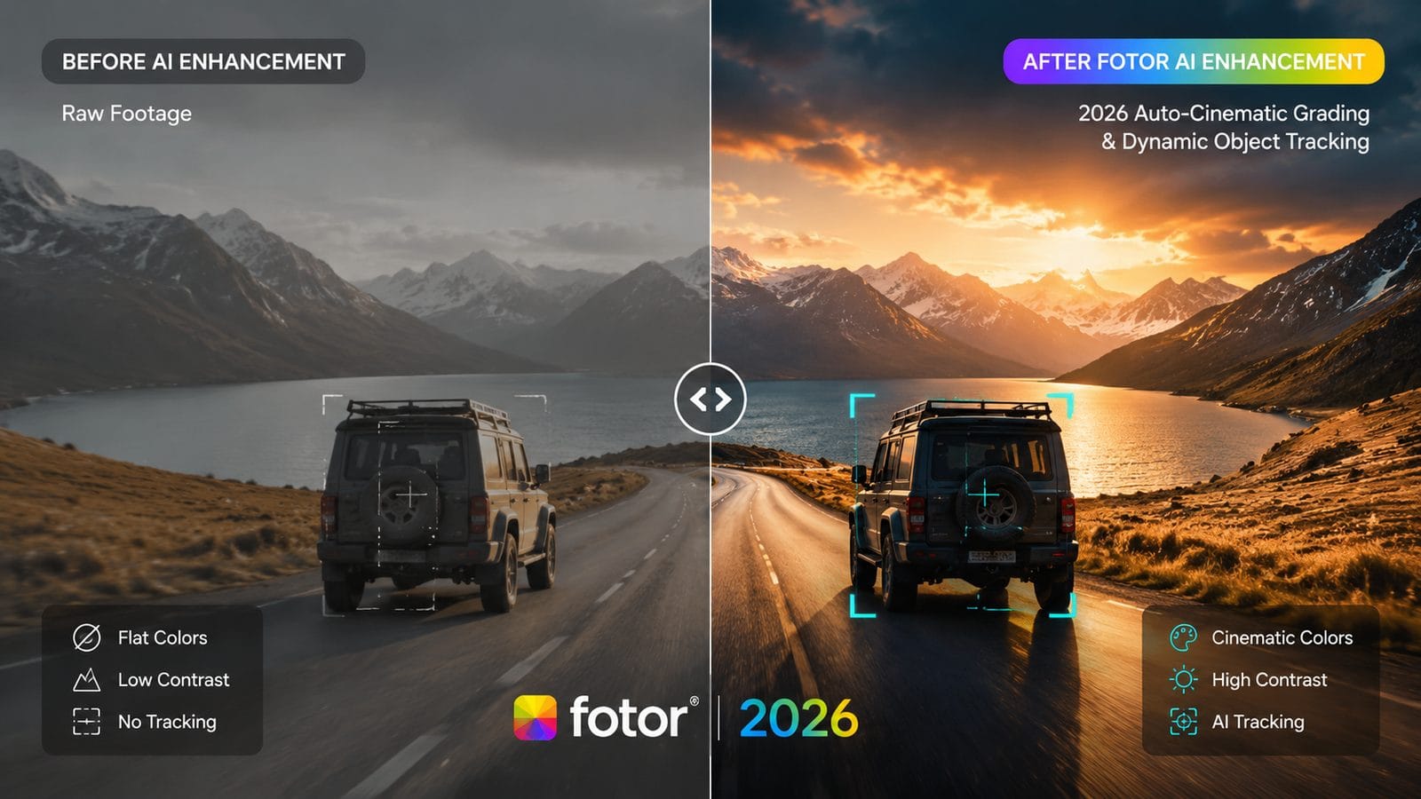fotor ai video features 2026 workflow