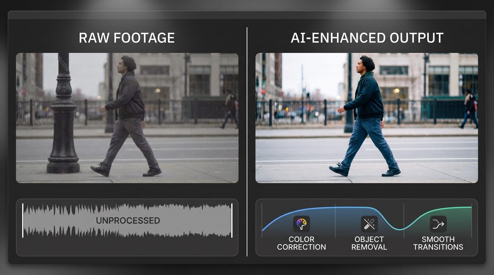 professional ai video editing tools workflow