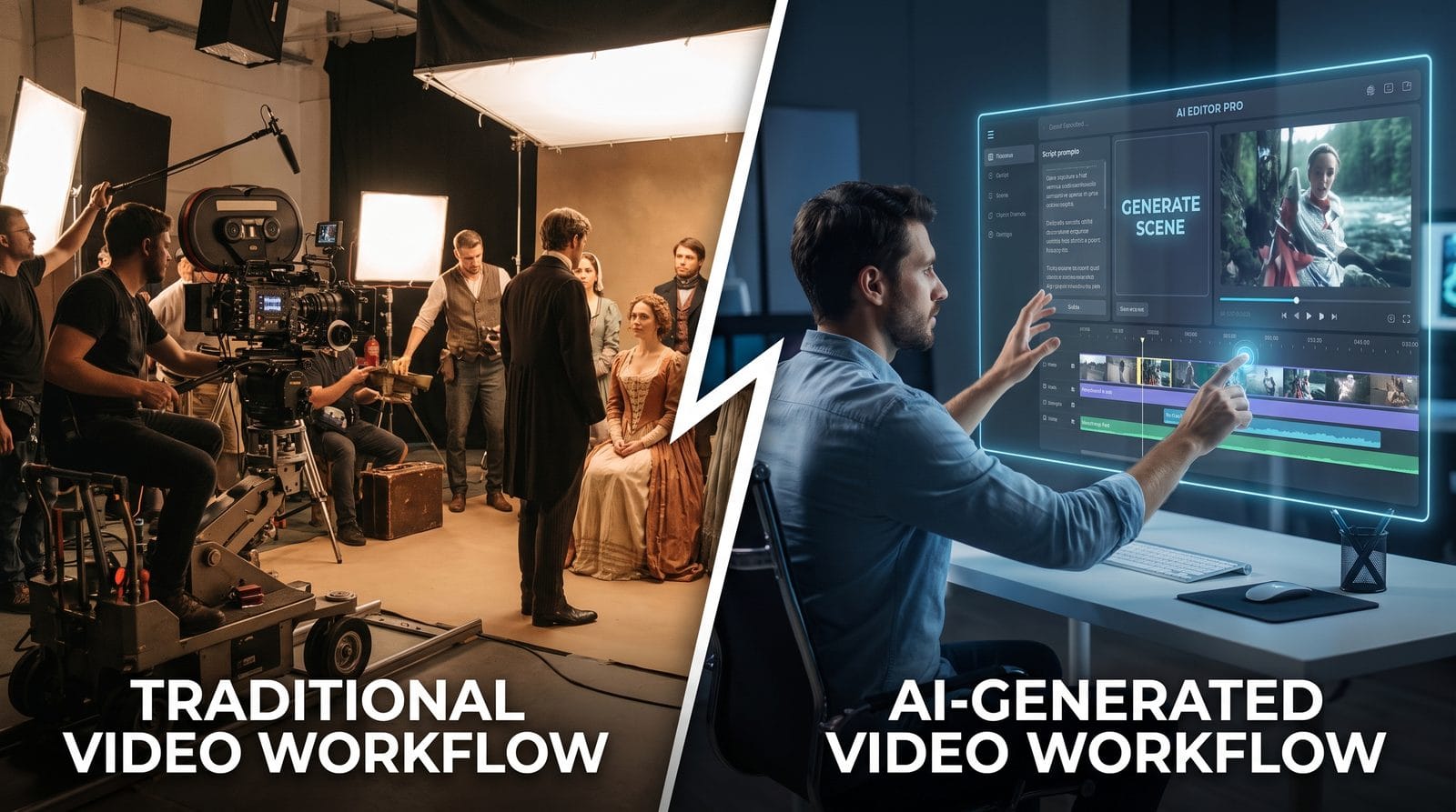new ai video generation models workflow