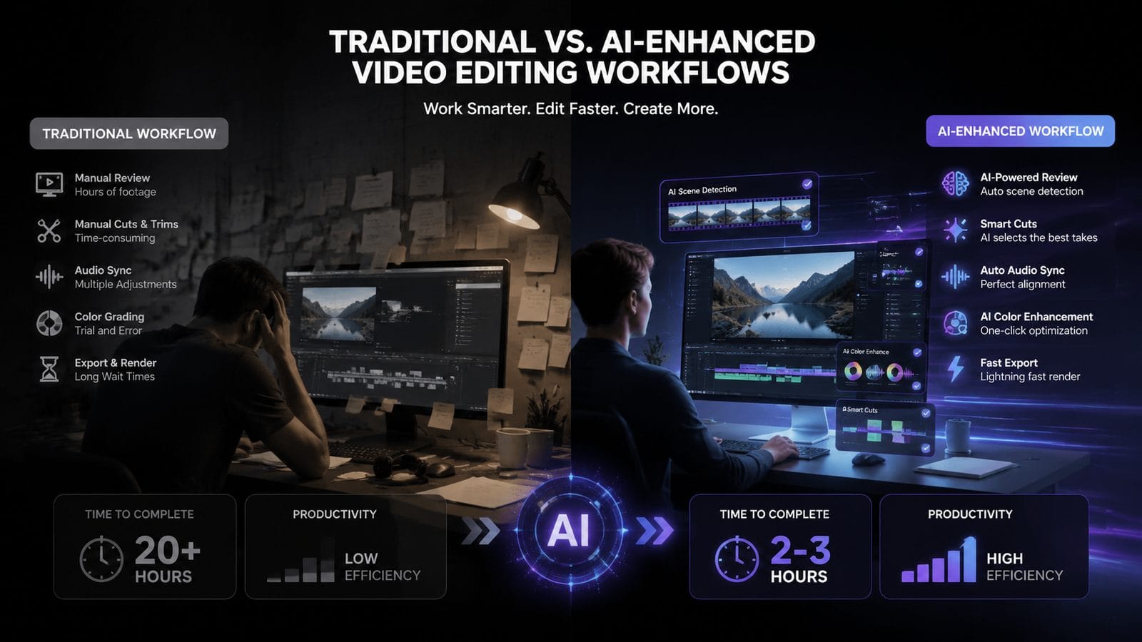 ai video editing future trends workflow