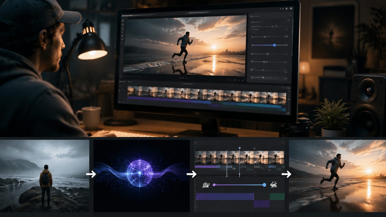 ai video generator tempo adjustment workflow