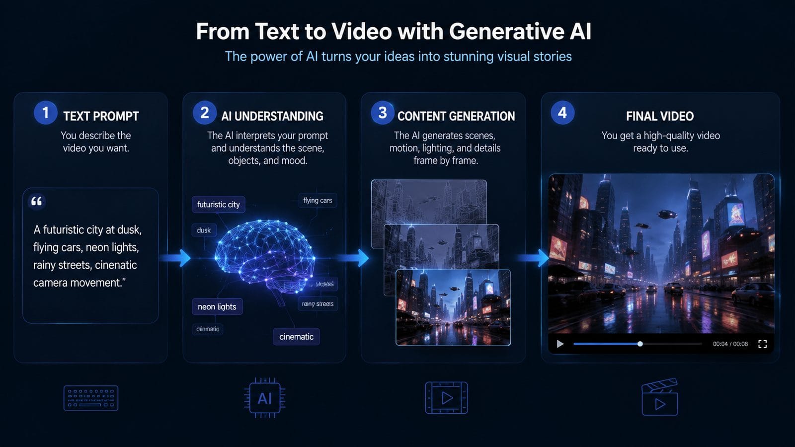 generative ai for content creation workflow