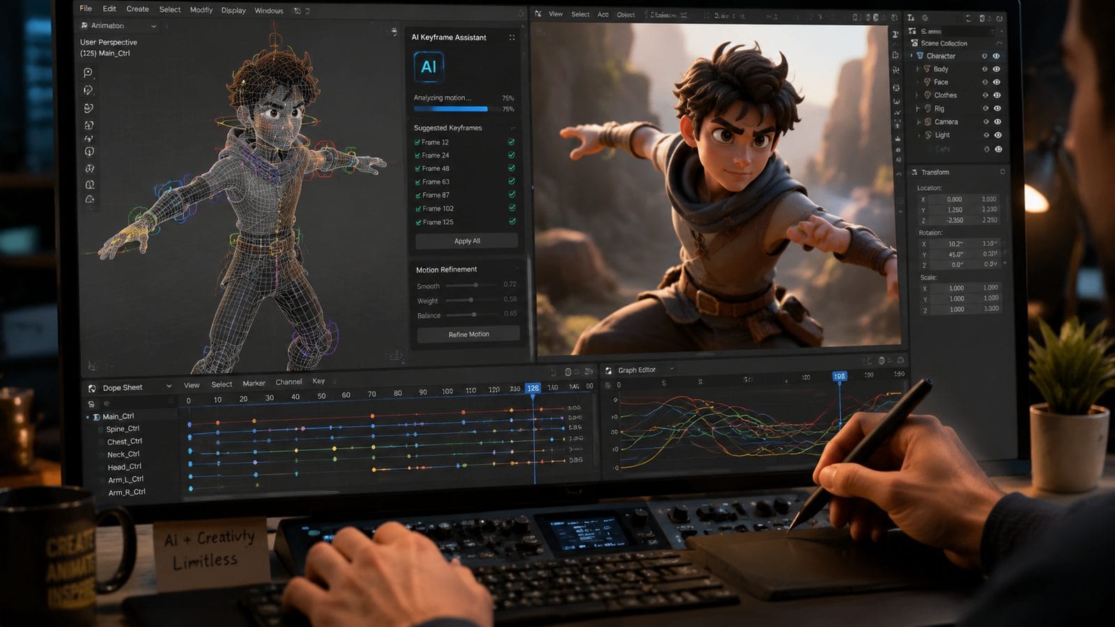 ai animation software comparison workflow