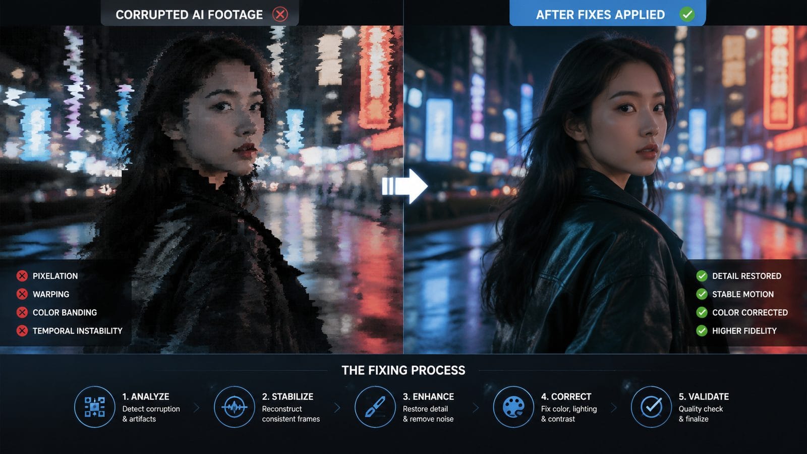 why ai video rendering fails workflow