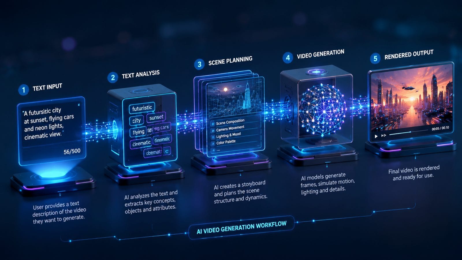 ai video generation market growth workflow