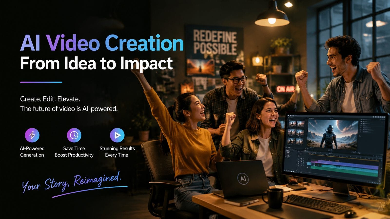 ai video generation with text overlays conclusion