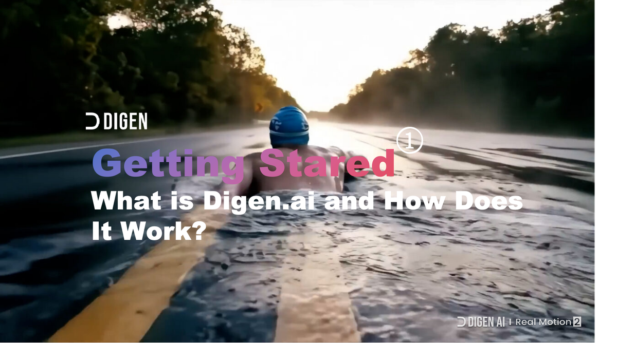 How do I start creating a video with Digen?