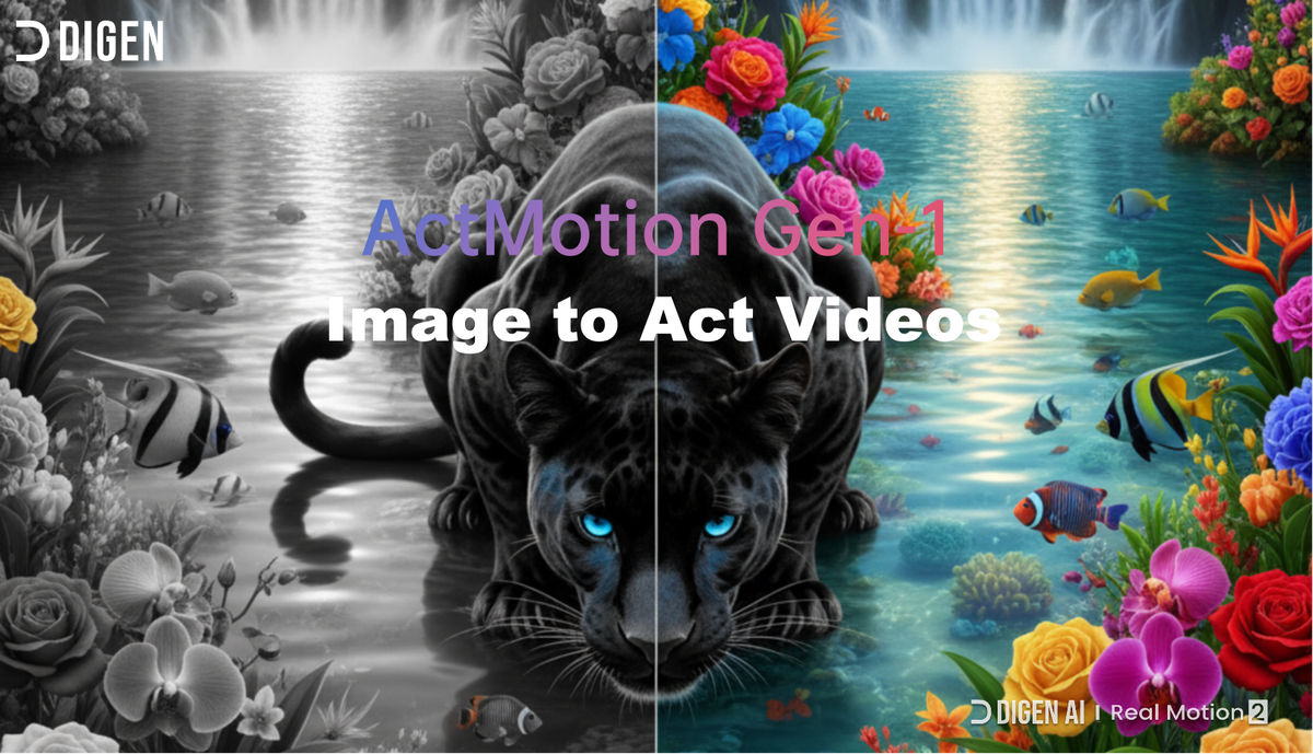 One Image to Video AI: Generate Dance Videos from a Single Photo | Digen.ai ActMotion