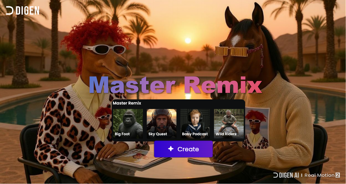 How to Make Mythical Creatures Speak Using AI—Master Remix for TikTok, Instagram & YouTube