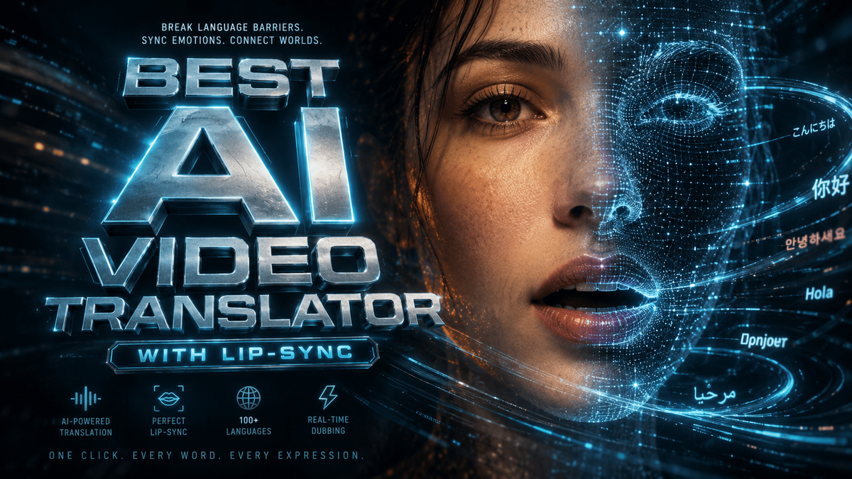 Best AI Video Translator with Lip-Sync: 2026 Top Picks