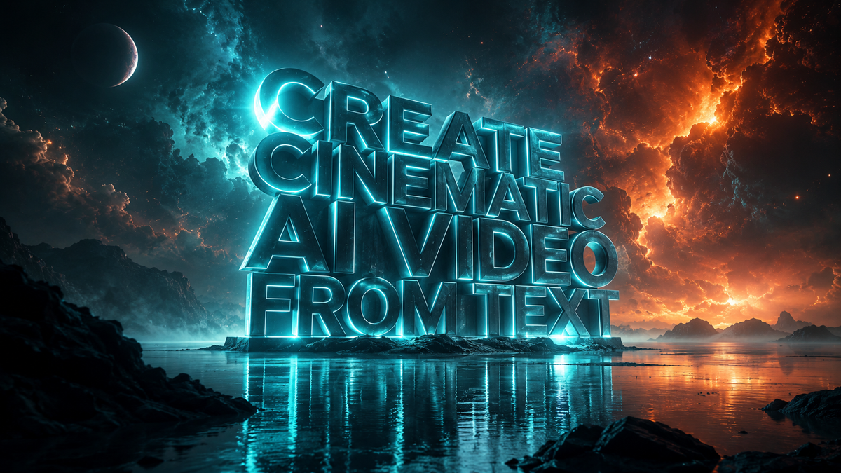 Criar Vídeo IA Cinematográfico a Partir de Texto: Guia Profissional 2026