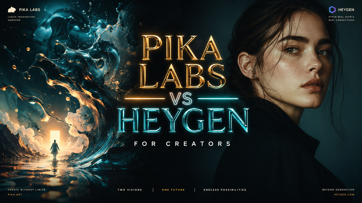 Pika Labs vs HeyGen for Creators: 2026 AI Video Comparison