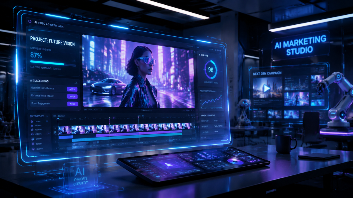 Best AI Video Generator for Marketing Ads in 2026