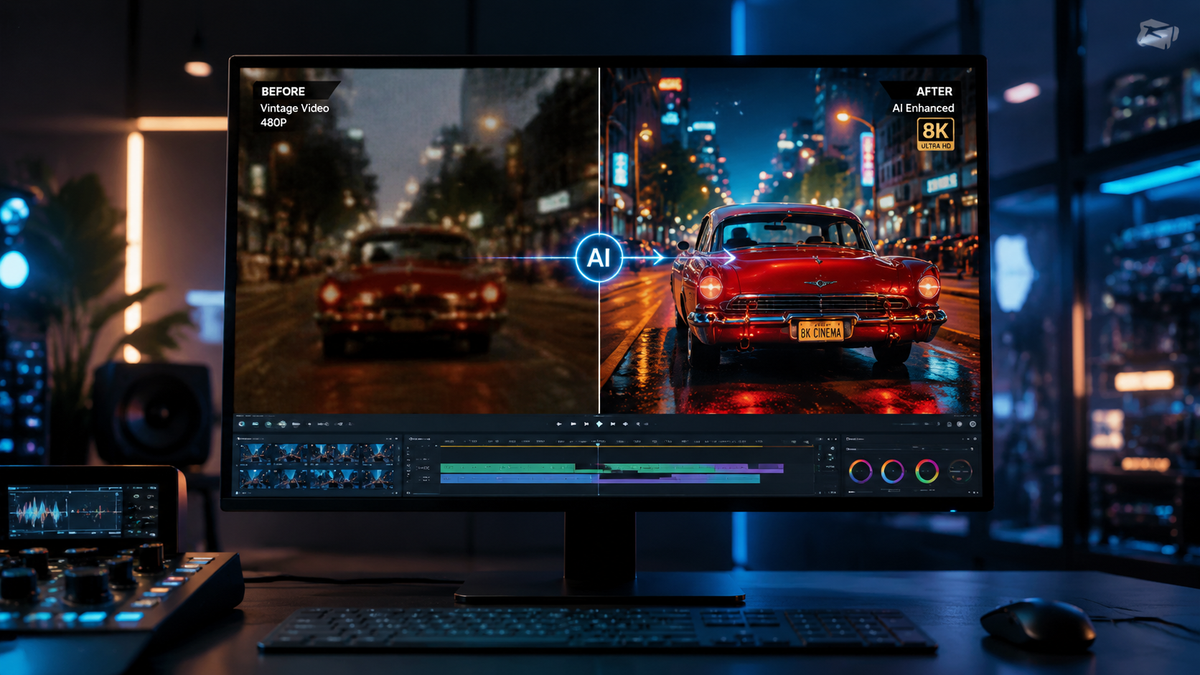 10 Best AI Video Upscaler Tools 2026: Top 4K & 8K Enhancers