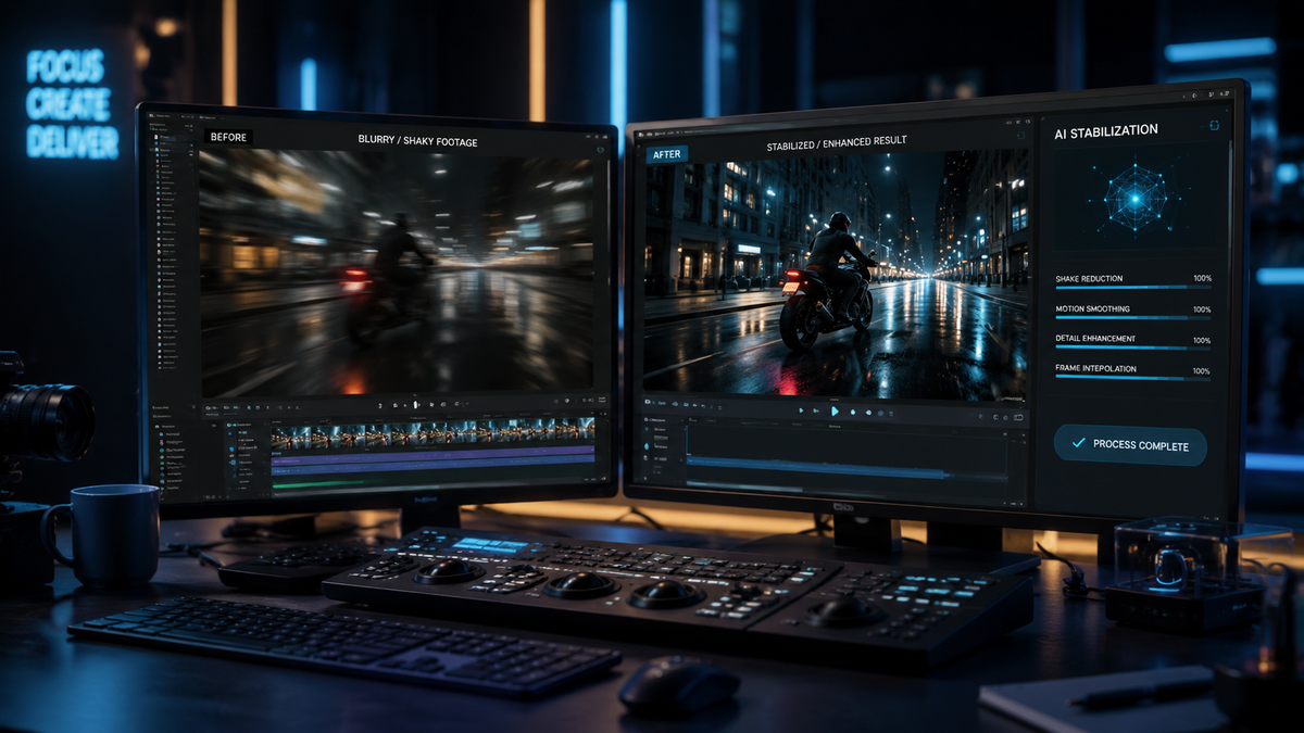 How to Fix Shaky Video with AI: Best Tools for 2026