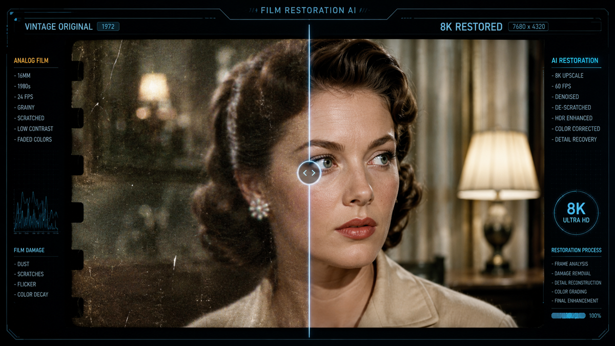 Beste KI-Video-Restaurierungssoftware 2026: Top-bewertete Tools