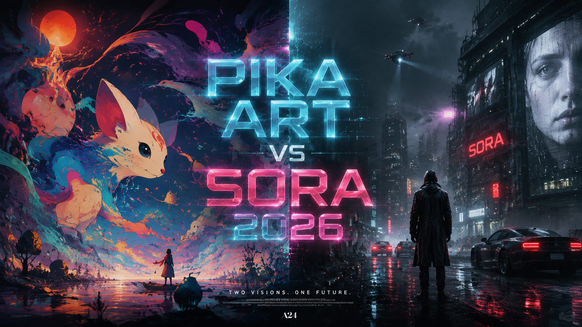 Pika Art против Sora 2026: Главная битва ИИ-видеогенераторов