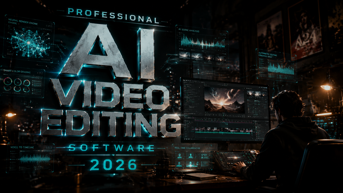 Best Professional AI Video Editing Software 2026 Guide
