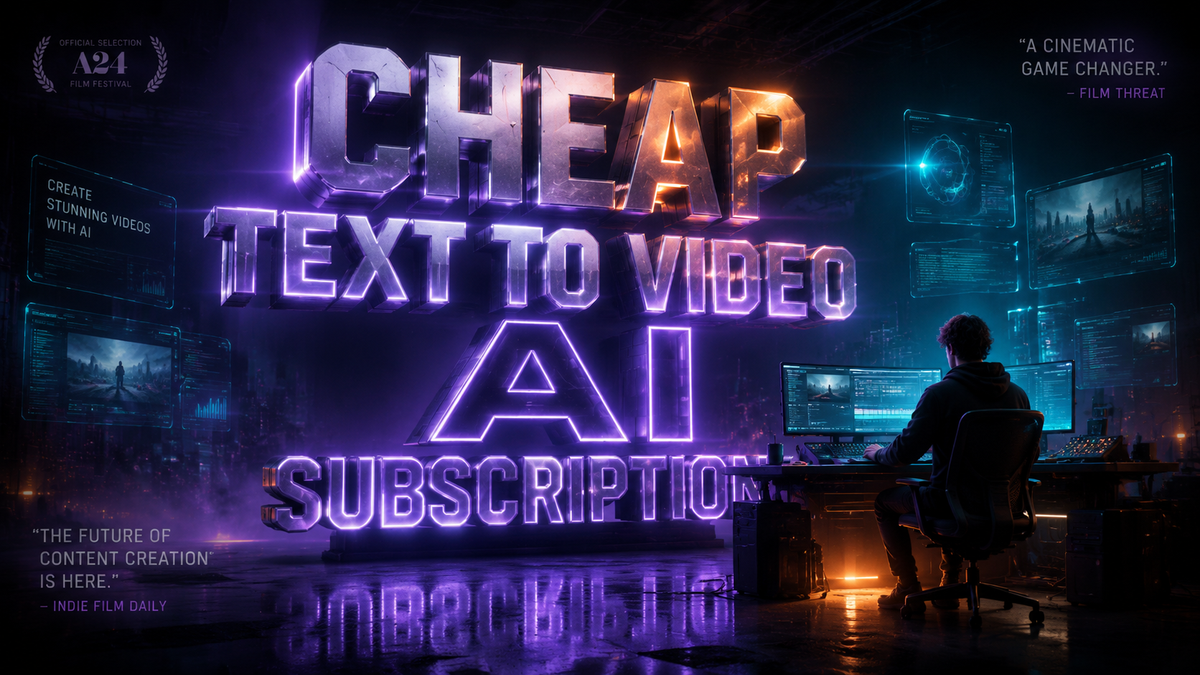 Cheap Text to Video AI Subscription: 2026 Comparison Guide