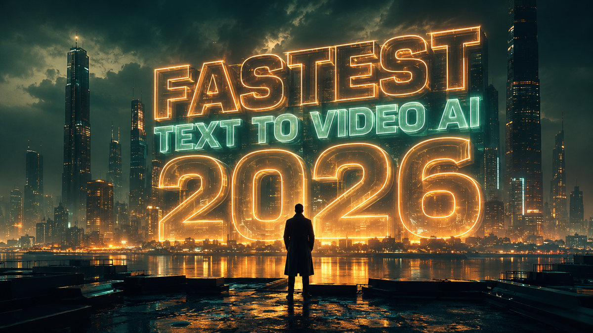 Fastest Text to Video AI 2026: Top Real-Time Generators