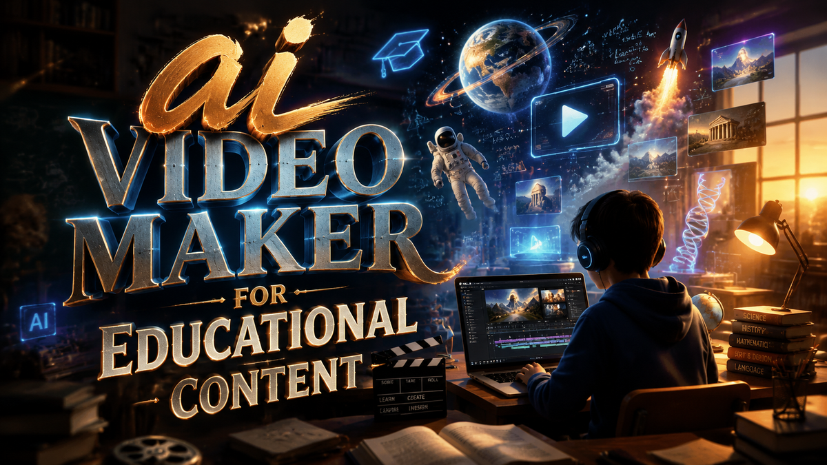 AI Video Maker for Educational Content 2026: Top Tools & Tips