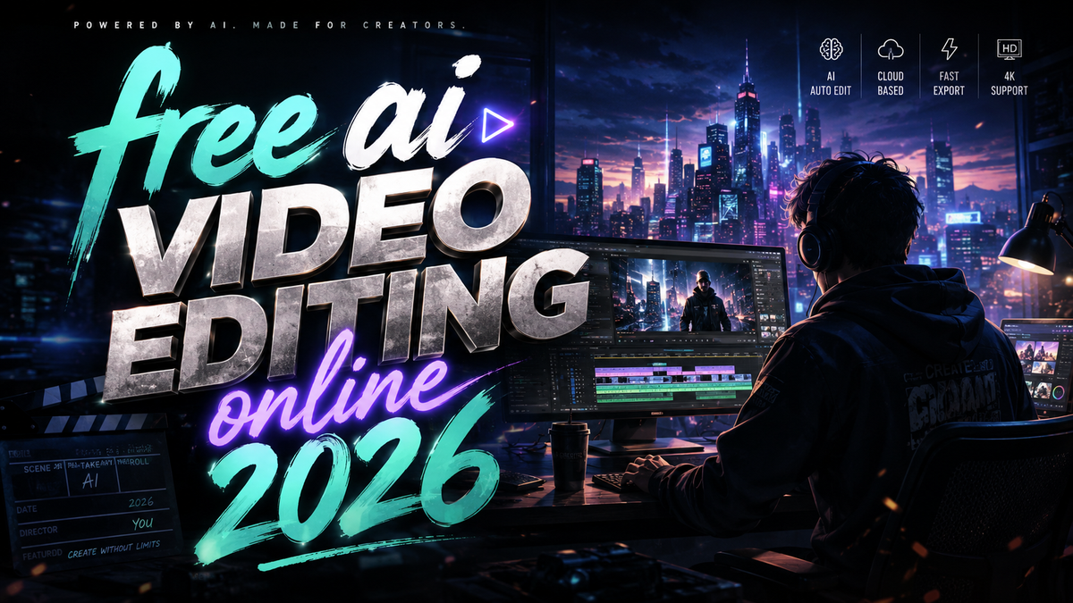Free AI Video Editing Online 2026 – Best Tools & Trends
