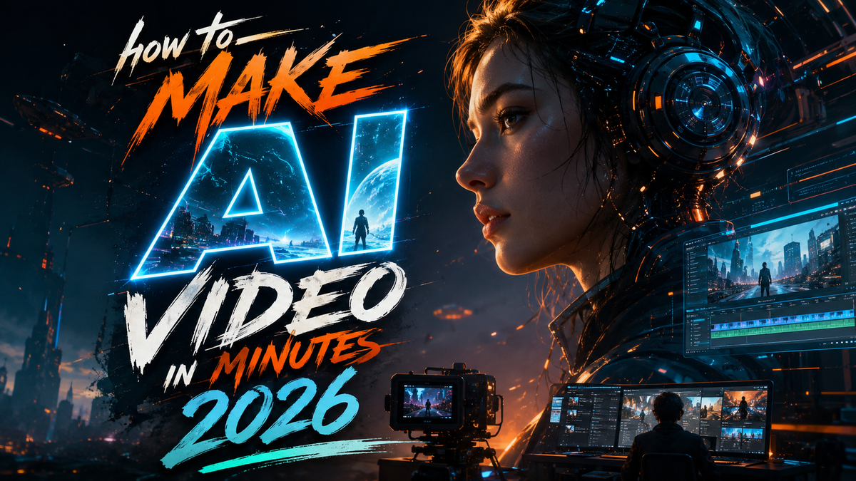 How to Make AI Video in Minutes 2026: Step-by-Step