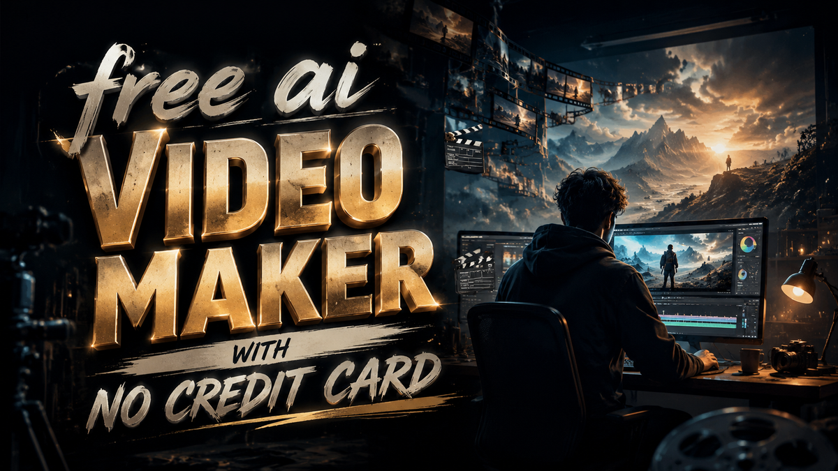 クレジットカード不要の無料AI動画作成ツール – 2026年版ガイド