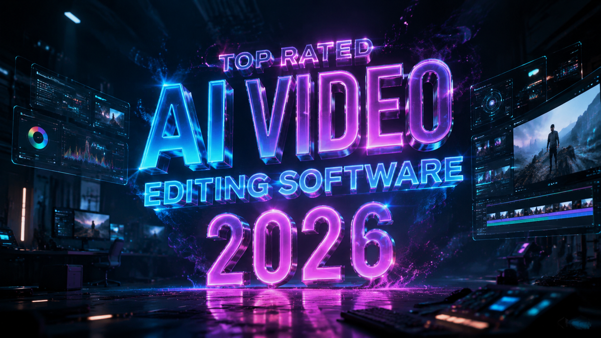 Top Rated AI Video Editing Software 2026: The Best Tools
