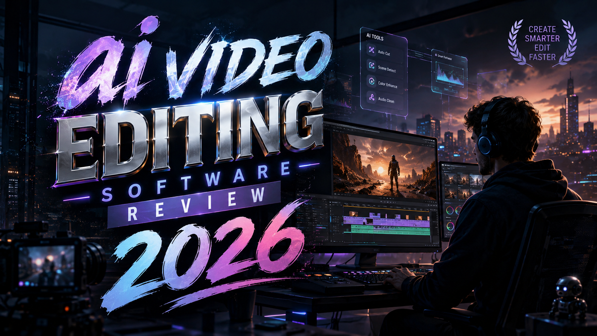 AI Video Editing Software Review 2026: Top Tools Tested