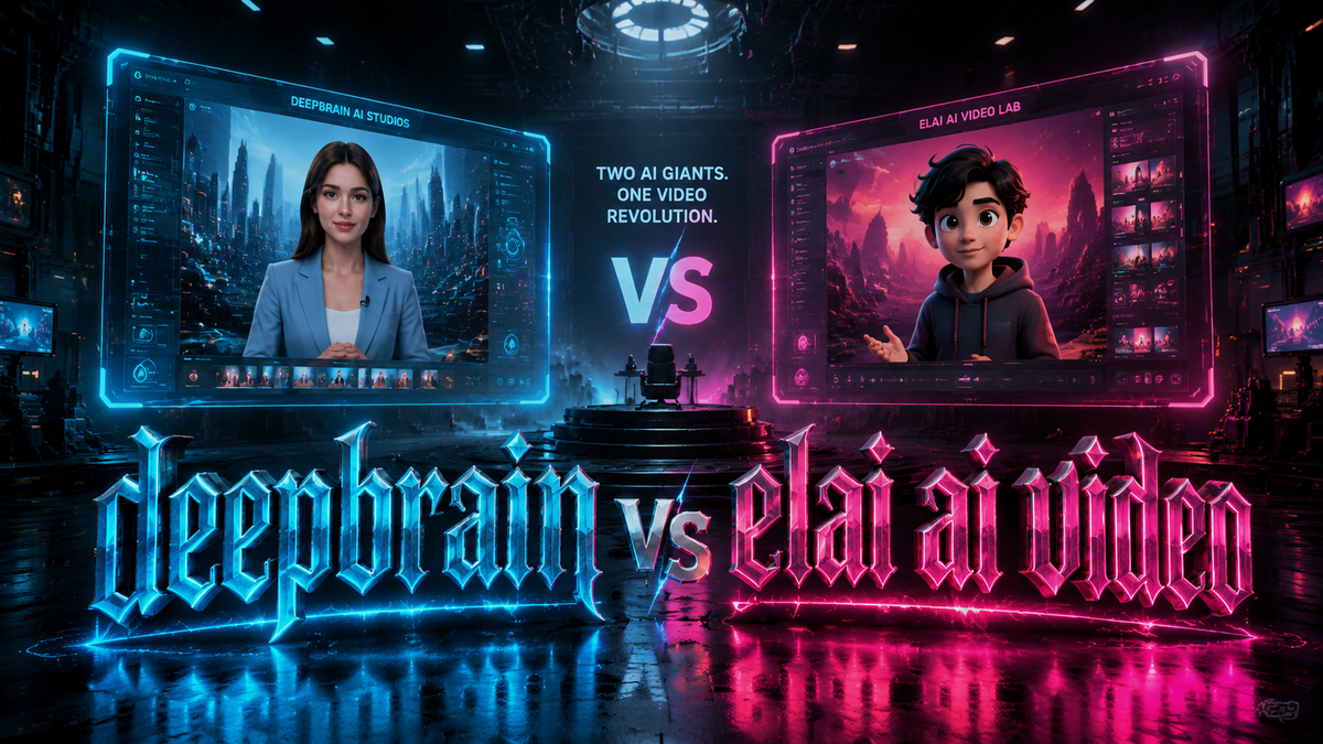 DeepBrain vs Elai AI Video: Which Wins in 2026?