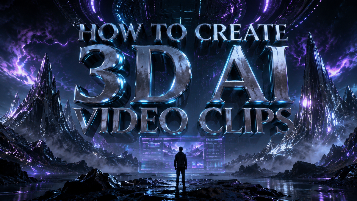 How to Create 3D AI Video Clips: The 2026 Ultimate Guide