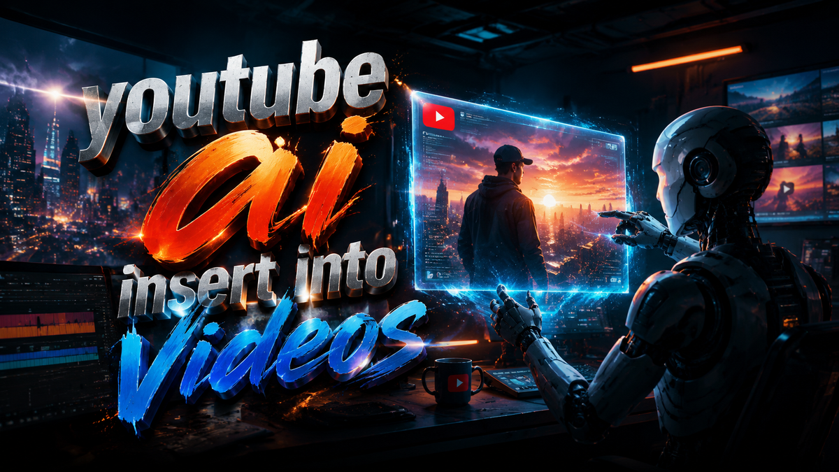 Inserção de IA do YouTube em Vídeos: Guia 2026 para Criadores