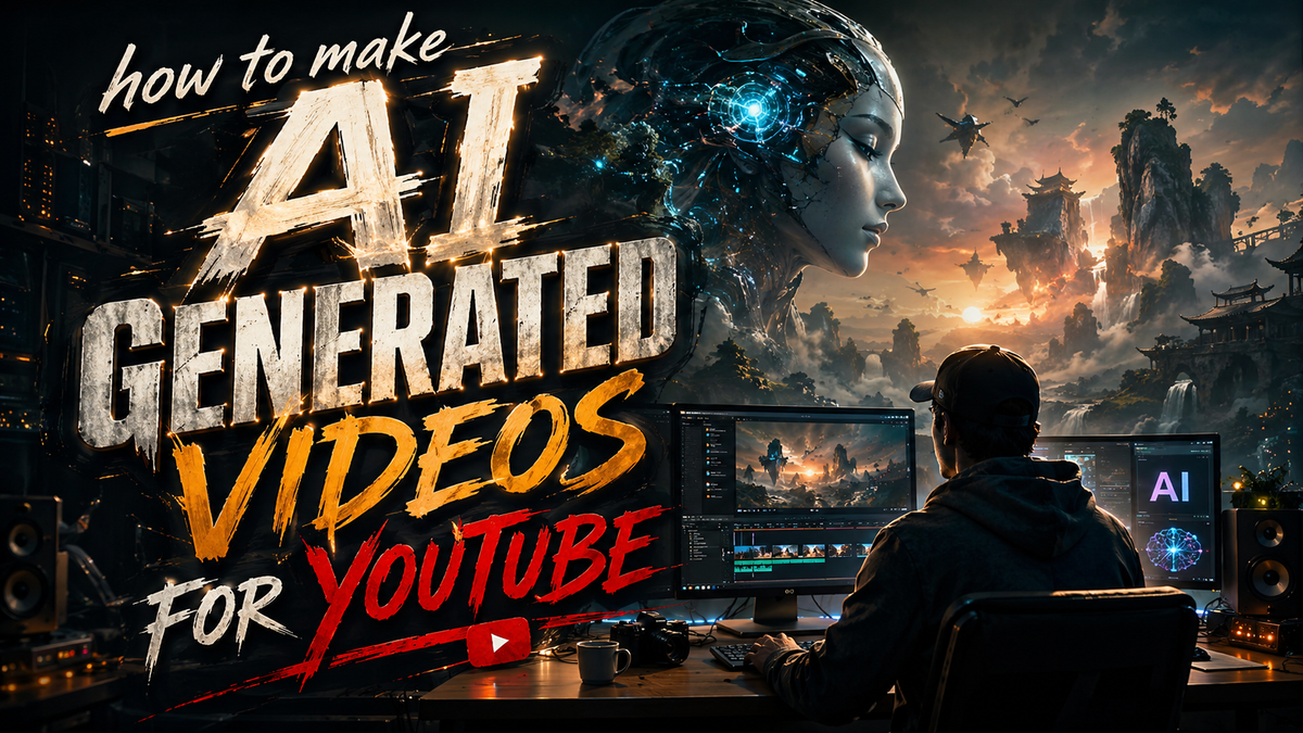 Como Fazer Vídeos Gerados por IA para o YouTube em 2026