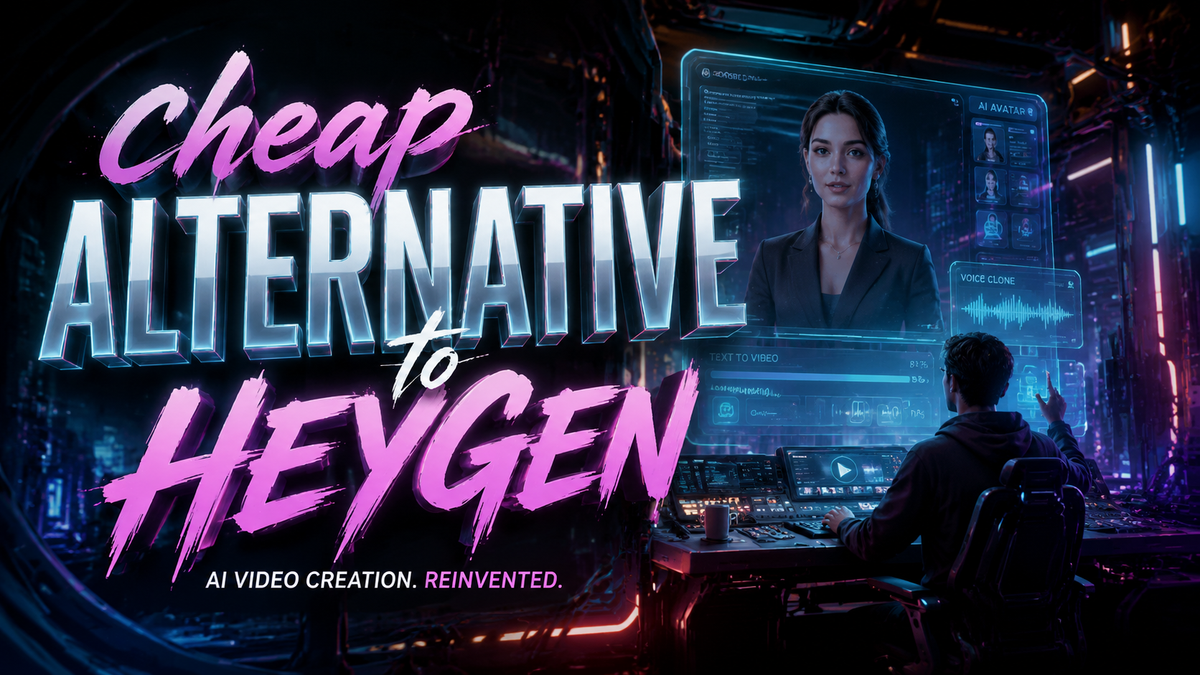 The #1 Cheap Alternative to HeyGen in 2026 for AI Video