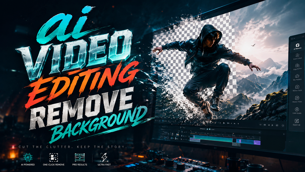 Ultimate AI Video Editing Remove Background Tools 2026