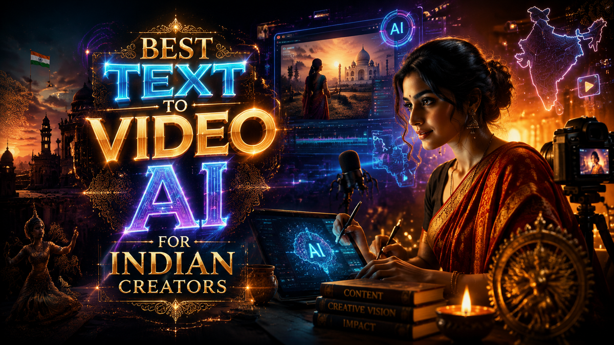 Best Text to Video AI for Indian Creators (2026)