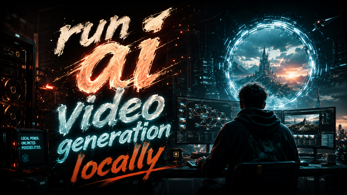 Run AI Video Generation Locally in 2026: Complete Guide