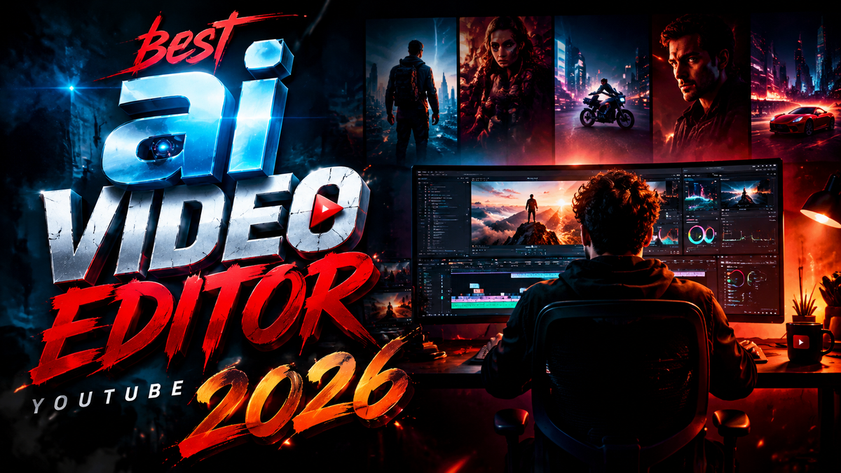 Bester KI-Videoeditor für YouTube im Jahr 2026: Top-Auswahl