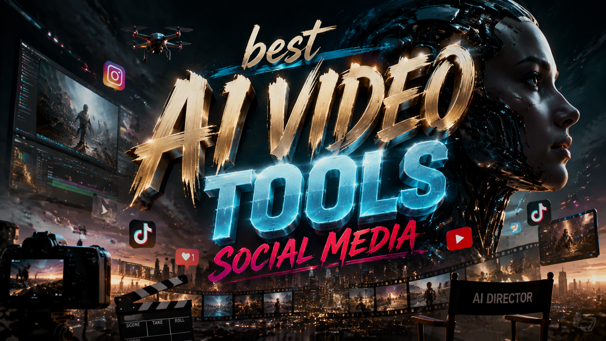 Las Mejores Herramientas de Video con IA para Redes Sociales en 2026