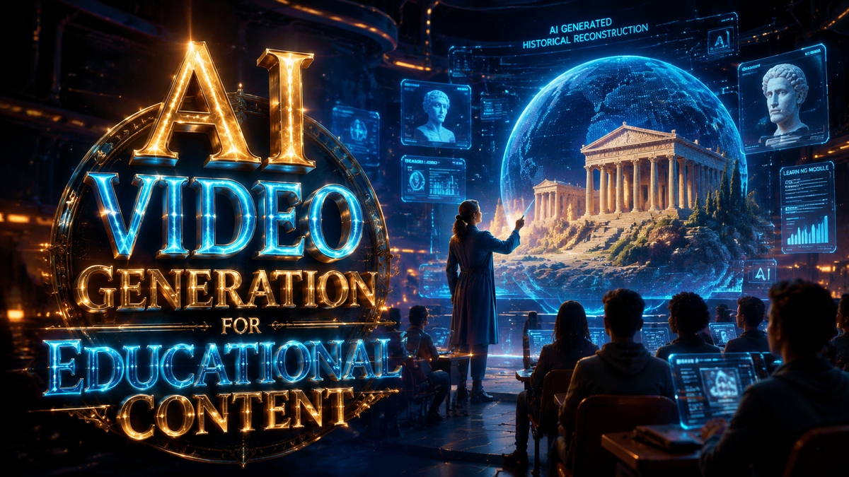 AI Video Generation for Educational Content 2026: Future Of Learning