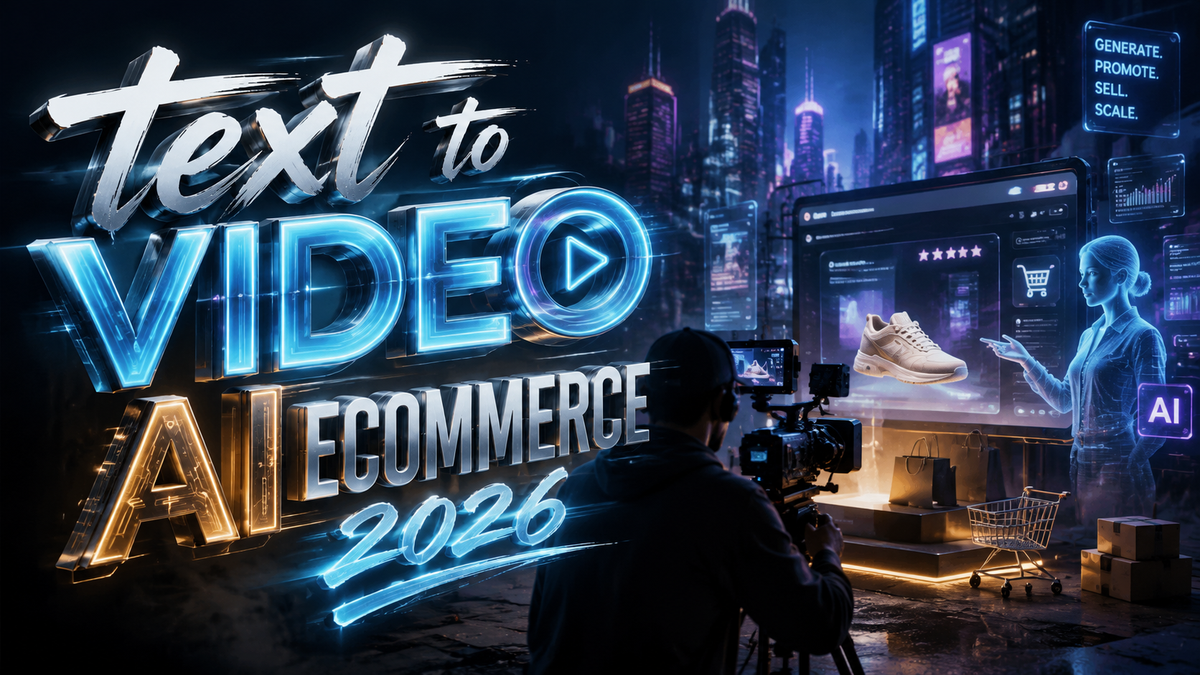 Text to Video AI Ecommerce 2026: Future of Product Marketing