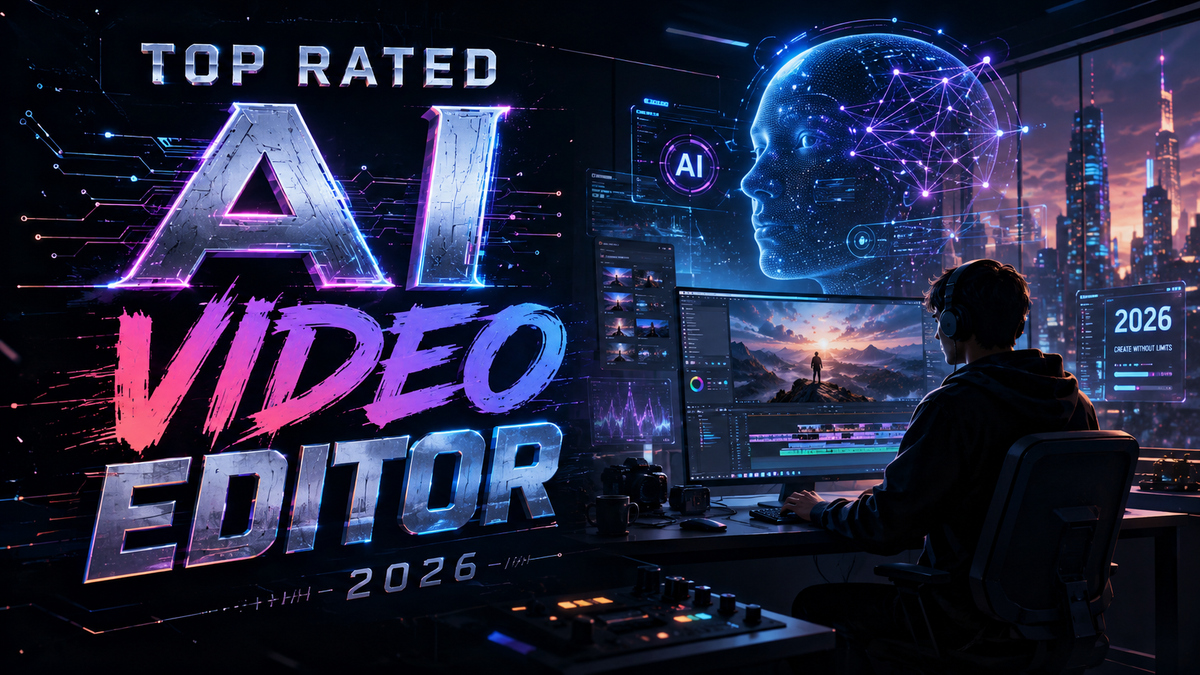 Editor de Vídeo com IA Mais Bem Avaliado de 2026: A Lista Completa