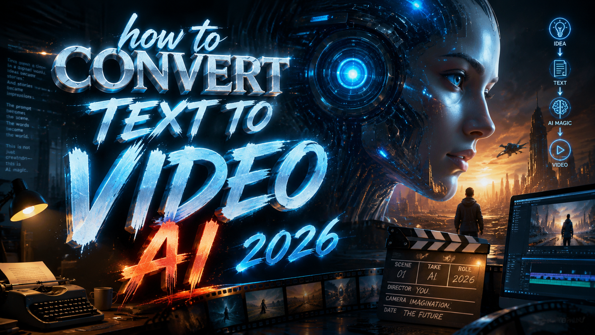 Comment convertir du texte en vidéo avec l'IA en 2026 | Guide ultime