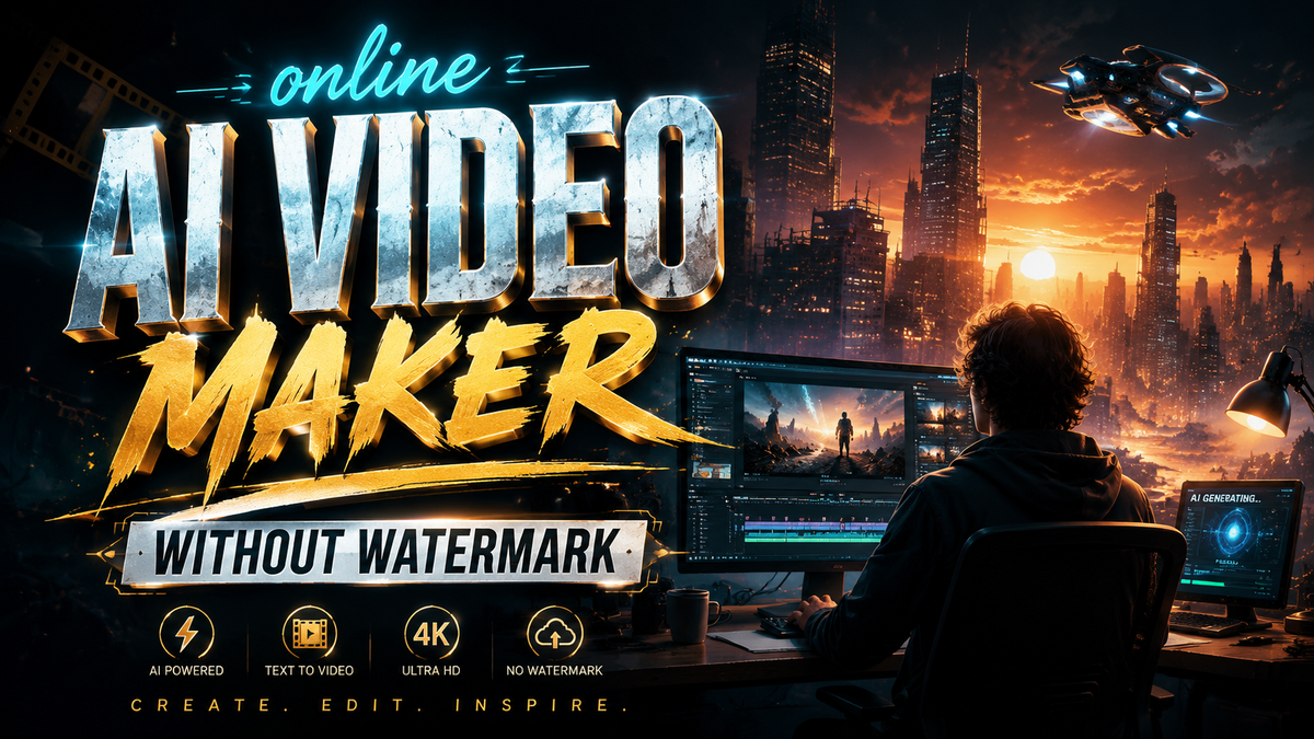 2026 Bester Online-KI-Videomaker ohne Wasserzeichen – Kostenlos