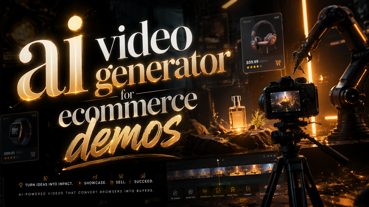 2026's Best AI Video Generator for Ecommerce Demos